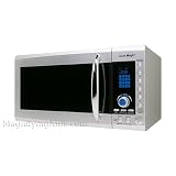 Cook Magic Talking Microwave, Silver: Dual Language English or Spanish