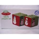Boston Warehouse Chill Out Salt and Pepper Set, Snowmen by 