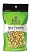 Eden Organic Dry Roasted Seeds, Spicy Pumpkin, 4-Ounce Resealable Bags (Pack of 15)