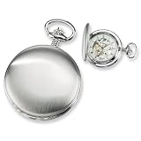 3594 Charles-hubert, Paris Satin Finish Mechanical Pocket Watch