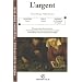 L'argent : Pr�pas scientifiques - Programme 2009 - 2010