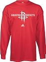 Houston Rockets adidas Primary Logo Long Sleeve T-Shirt
