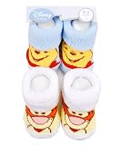 Disney Pooh & Tigger "Faces" Bootie Socks 2-Pack (Size 0M - 9M)