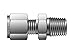Parker Instrumentation Tube Fitting - Straight BSPT Male Connector for use with Inch Tubing