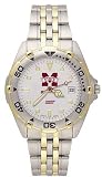 Mississippi State Bulldogs M State All Star Watch with Stainless Steel Band - Men's