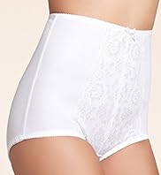 Firm Control Traditional Floral Lace Knickers