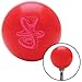 American Shifter 93595 Red Shift Knob with M16 x 1.5 Insert (Pink Cobra)