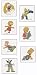 Toys : Simpsons Mini Temporary Tattoo Set - Bart, Lisa, Homer, & Krusty - Vending Machine Toys