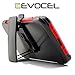 Microsoft Lumia 435 Case, Evocel [New Generation Series] Belt Clip Holster, Kickstand, & Dual Layer for Microsoft Lumia 435, Red (EVO-NK435-XX03)