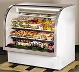 DISPLAY CASES - CURVED GLASS DELI CASE