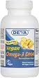 DEVA Vegan Vitamins Vegan DHA (Algae) 200mg Vegan Softgels, 90-Count Bottle