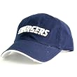 San Diego Chargers Blue End Zone Adjustable Baseball Hat