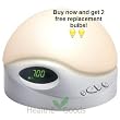 BioBrite Sunrise Clock Advanced Model with White Noise, Pearl