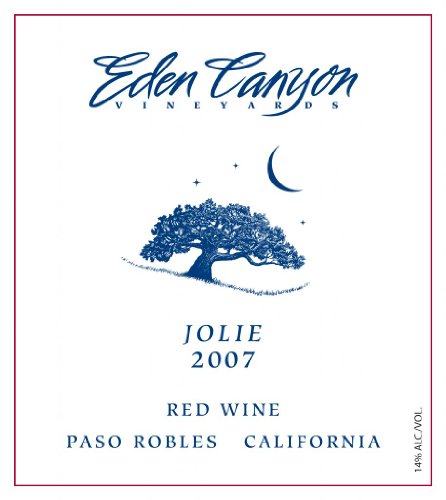 2007 Eden Canyon Vineyards Jolie Bordeaux Style Red Wine 375 ml