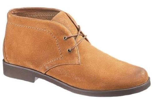 Hush Puppies Hayward Tan Suede