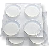Shepherd Hardware 9965 3/4-Inch Surface Gard Clear Vinyl Adhesive Bumper Pads, 8-Pack