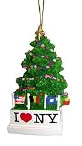I Love New York NYC Rockefeller Center Tree Christmas Ornament #NY0701