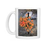 Decorated graves, Cemetery, Janitzio Island, Day of the Dead, Lake Patzcuaro, Photo Mugs