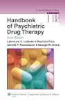 Handbook of Psychiatric Drug Therapy