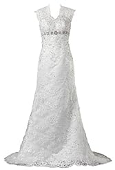V-neck Sleeveless Tank Crystals Keyhole Lace Crystal  Dress