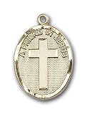 14kt Gold A Friend In Jesus Medal