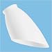 Westinghouse Lighting 81208 White Angled Design Ceiling Fan Light Shade