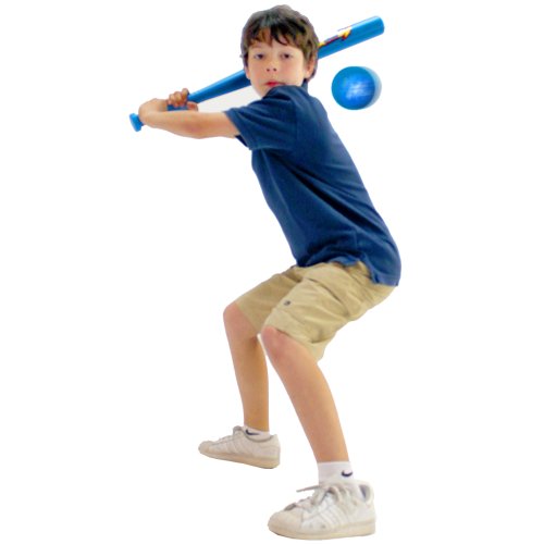 Maui Toys Sky Bouncin Baseball And Bat Set Colors May Vary