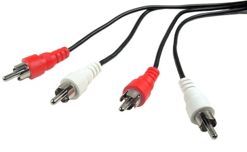 Cables Unlimited AUD-1600-12 12-Feet RCA Dual Connector Stereo Cable.