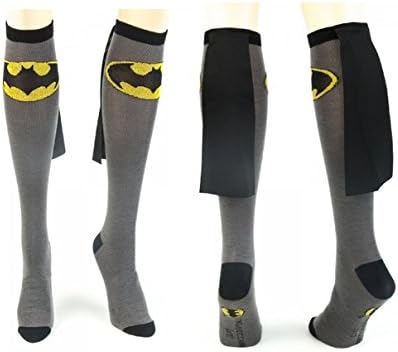 Mxmore 2 pair batman Knee High Cape Socks 0707