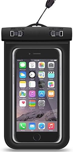 Universal Waterproof Case Bag, With Neck Strap (Black)