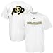 adidas Colorado Buffaloes White Prime Time T-shirt