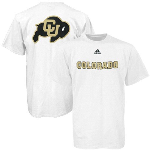 Buy adidas Colorado Buffaloes White Prime Time T-shirt by Adidas