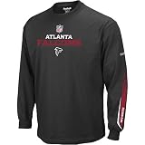Reebok Atlanta Falcons Long Sleeve Optimus Sideline T-Shirt