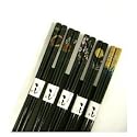 5 pair Japanese Chopsticks Gift Set Scenery BK