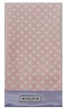 Baby Star Confetti Diaper Burp - Pink Lavender