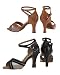 Article 3 - Ladies' Latin Sandal with a 2.5 Inch Flared Heel