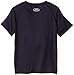 Under Armour Little Boys' Big Logo Short Sleeve Tee, Midnight Navy, 5