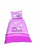 Produkt-Bild: CTI 039533 Bettw&auml;sche Hello Kitty Amarena / Linon / 135 x 200 + 80 x 80 cm