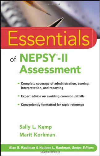 Essentials of NEPSY-II Assessment