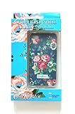 Bluish Flower Spray for iPhone 4 Lacquered Shell Case Cover in Retail Packa ....