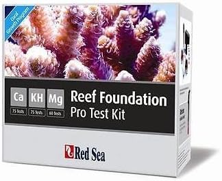 RED SEA REEF FOUNDATION PRO MULTI TEST KIT CALCIUM, MAGNESIUM &amp; ALKALINITY REEF