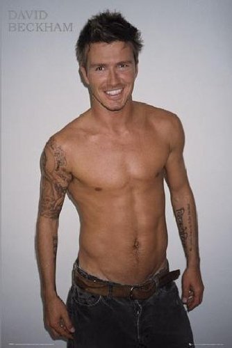 1art1 40062 David Beckham - Body Poster 91 x 61 cm Preisvergleich