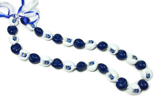 MLB Kansas City Royals Go Nuts Kukui Nut Lei Necklace at Amazon.com