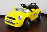 【電動乗用ラジコン】MINI CAR ミニクーパータイプ　イエローの画像