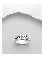 Celtic Ring In 92.5 Sterling Silver