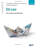Complete EU law : text, cases, and materials