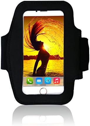 iPhone 6 4.7 Armband - VoFitX By EnnoVoTech- Sport Armband Case for iPhone, iPod and Samsung Galaxy (iPhone 6 4.7, iPhone 5S, 5C, 5, 4S, 4, Galaxy S5, S4, S3), with Key Holder Pocket, Fully Adjustable, Easy Earphone Connection, best for Gym, Sports Fitness, Running, All Kinds of Workouts - for Man and Woman