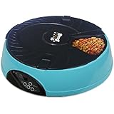 Qpets 6-Meal Automatic Pet Feeder