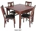 Kitchen & Housewares : Expandaway Dining Table 30"hx40"w Mission Brown