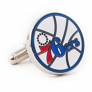 Philadelphia 76ers NBA Basketball Cufflinks Cuff Links